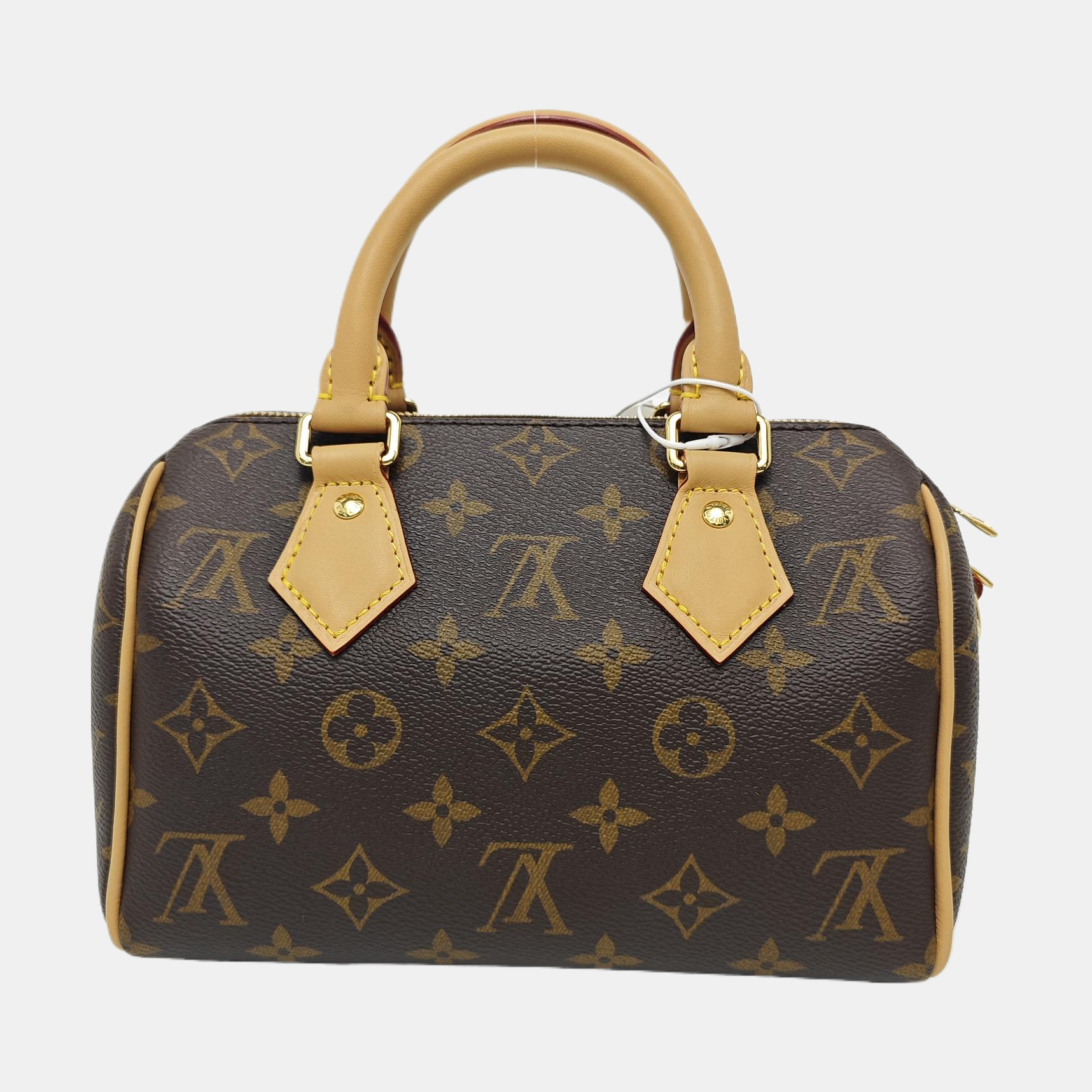SPEEDY 20 Monogram Coated Canvas Brown