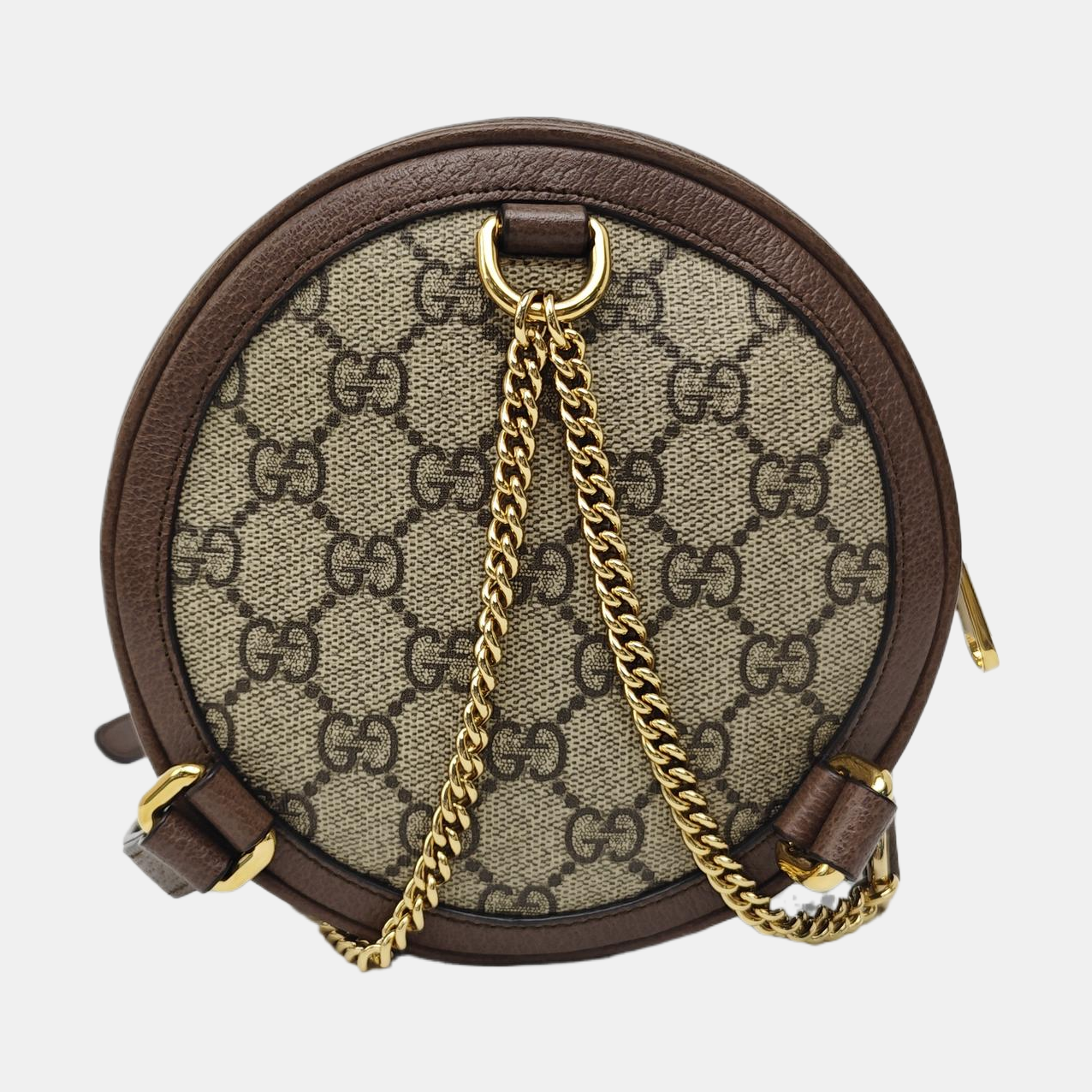 Ophidia Mini Monogram Coated Canvas Beige