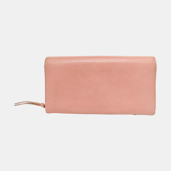 Classic City Lambskin Pink Wallet
