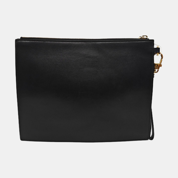 Calfskin Clutch Black