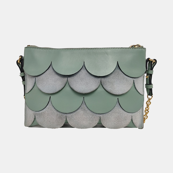 Calfskin Shoulder Bag Green