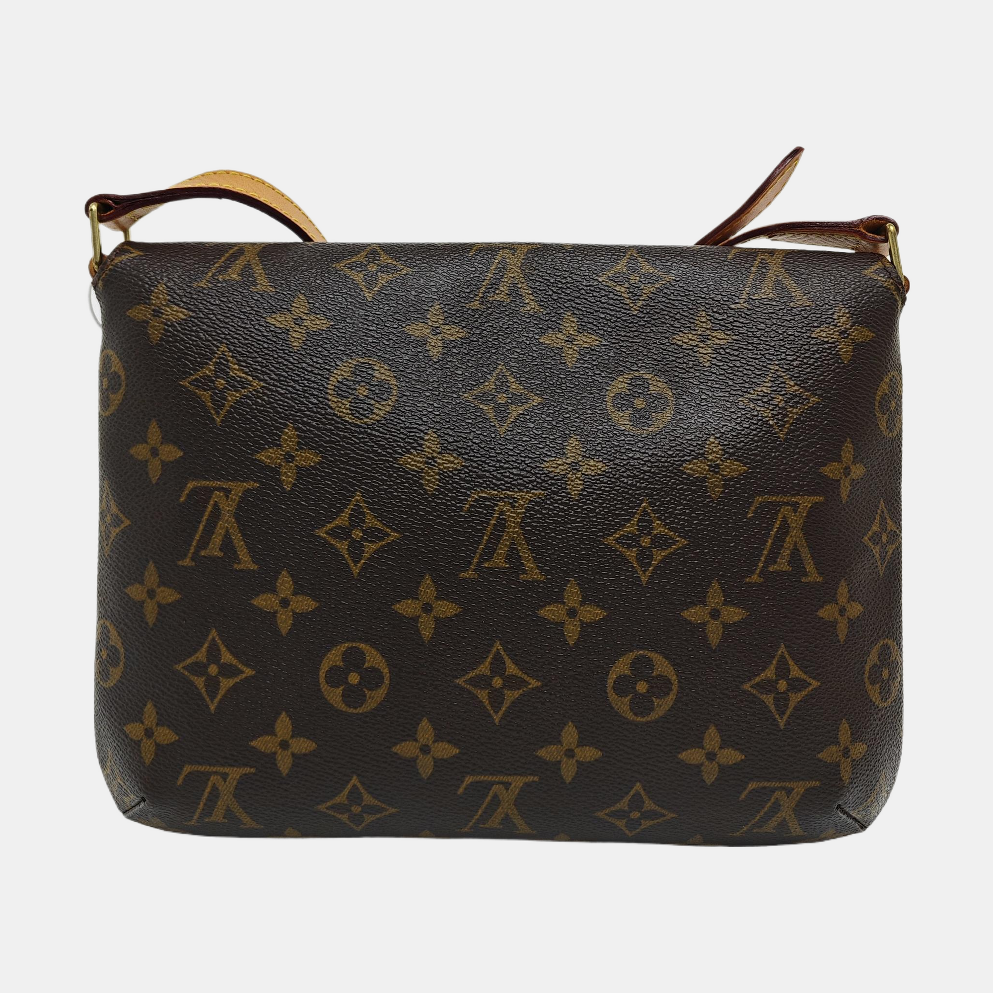 MUSETTE TANGO Monogram Coated Canvas Brown