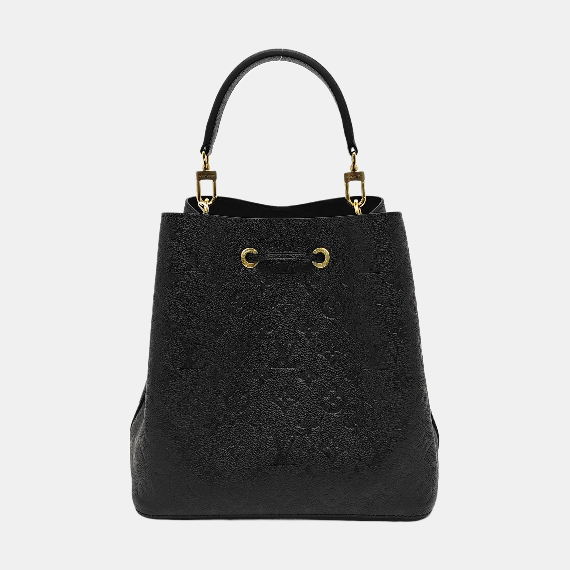 NÉONOÉ MM Calfskin Black