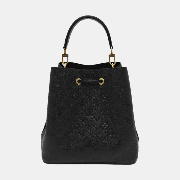NÉONOÉ MM Calfskin Black