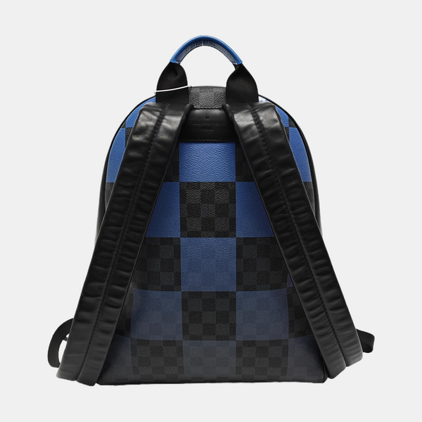 JOSH Damier Graphite Coated Canvas Gray