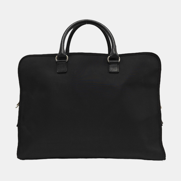 Nylon Shoulder Bag Black