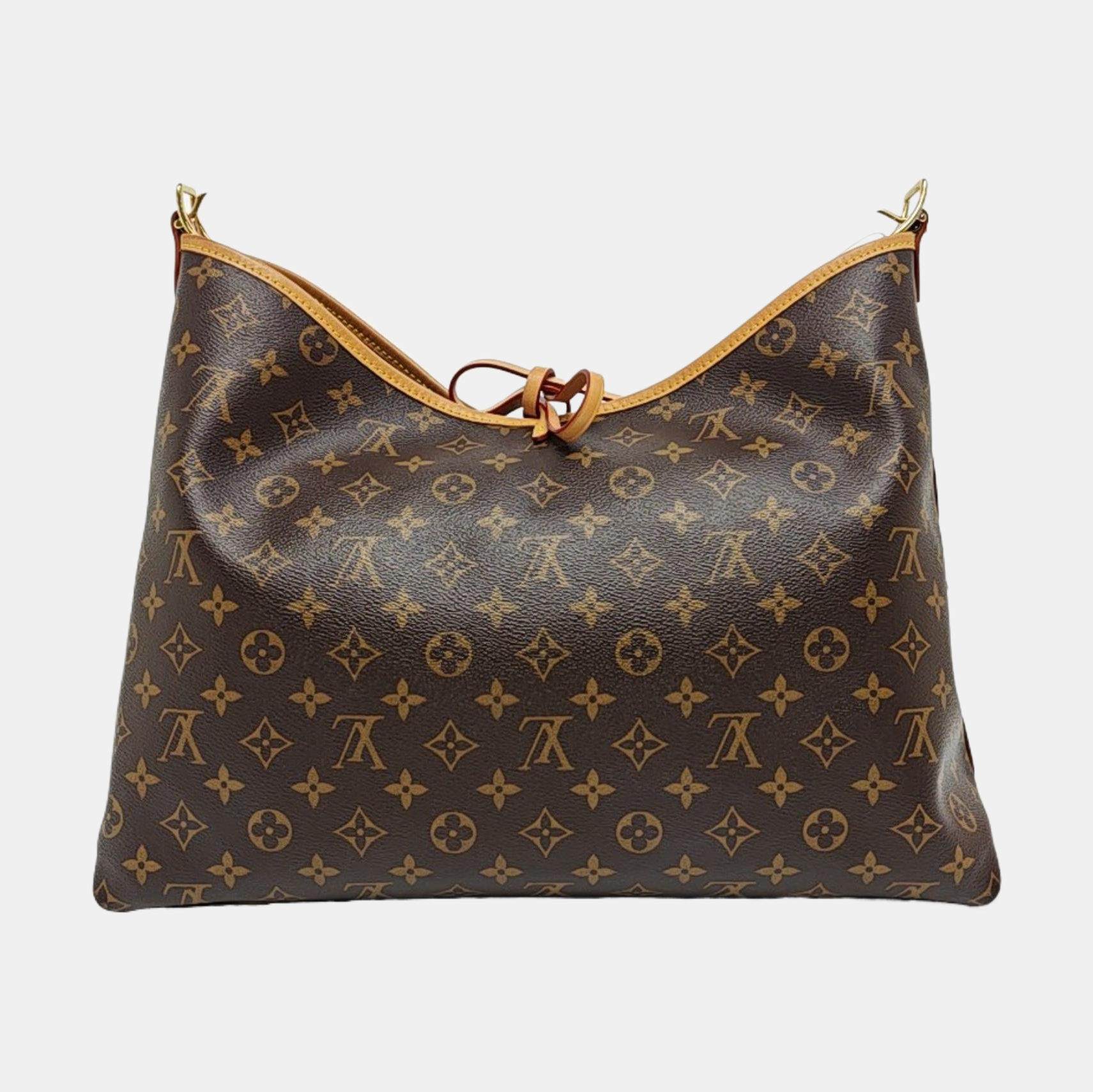 CARRYALL MM Monogram Coated Canvas Brown