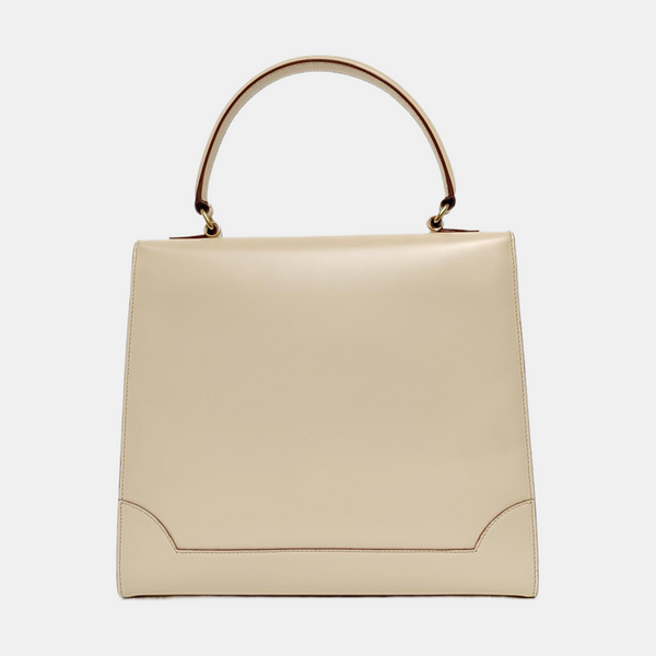 Calfskin Shoulder Bag Beige