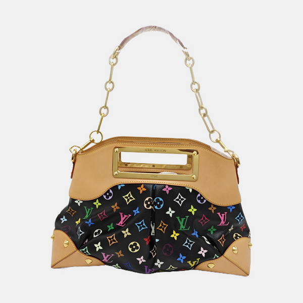 LV × TM JUDY MM Monogram Coated Canvas Black