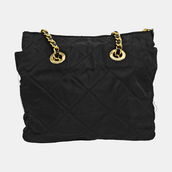 Re-Edition 1995 Chaîne Quilted Nylon Black