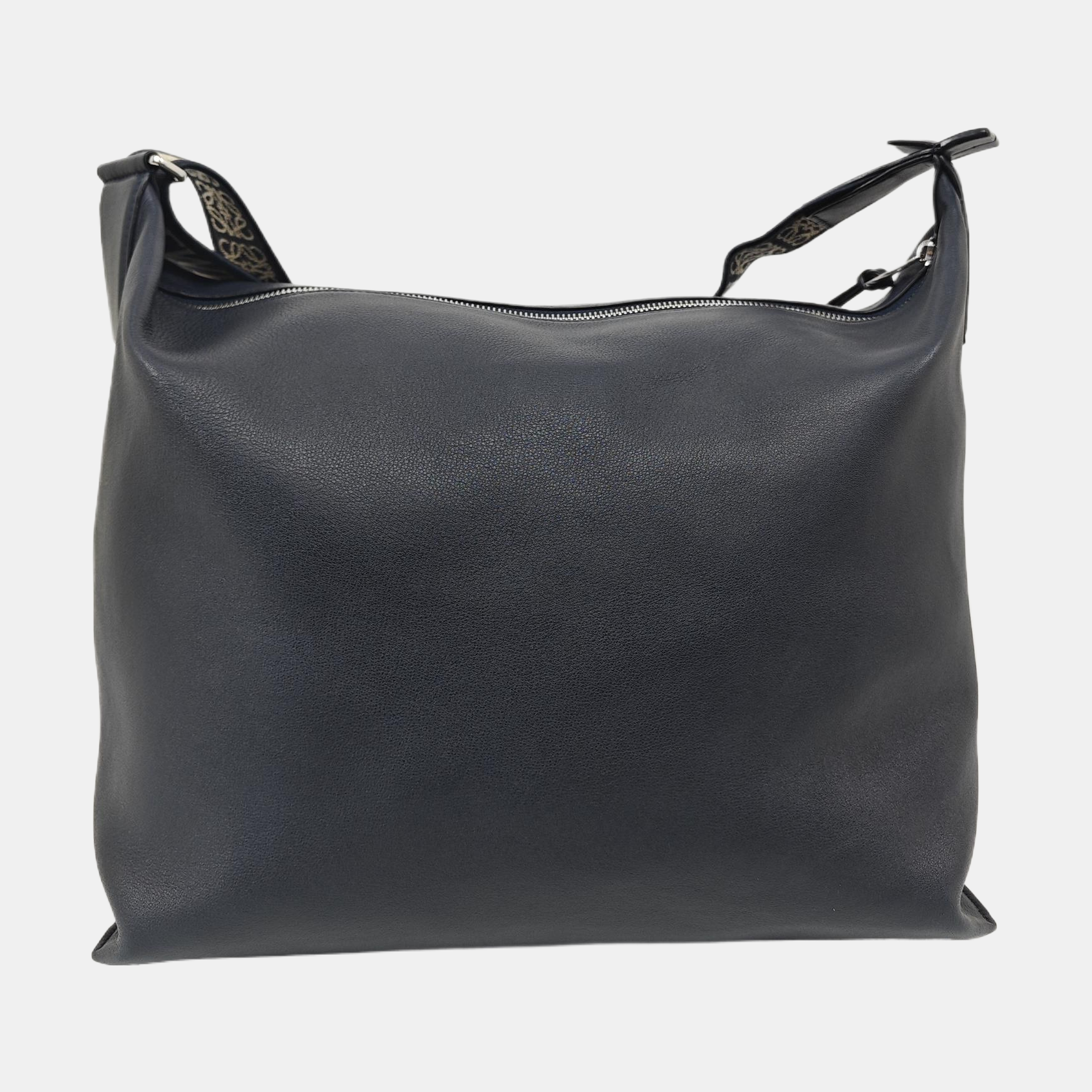 Calfskin Shoulder Bag Blue