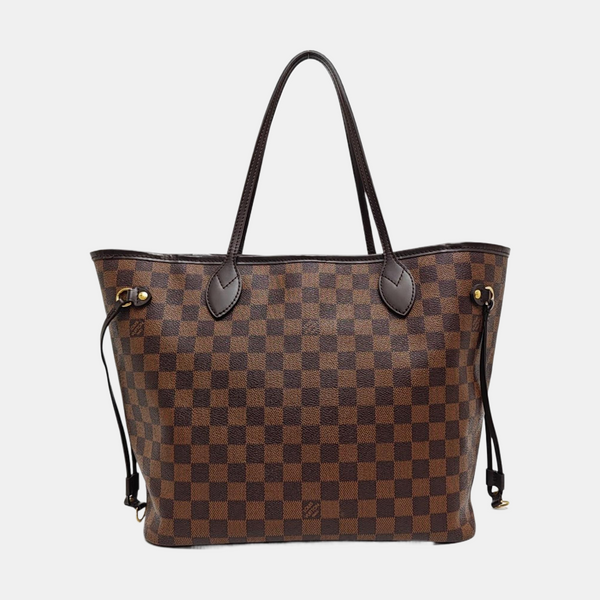 NEVERFULL MM Damier Ebene Coated Canvas Brown