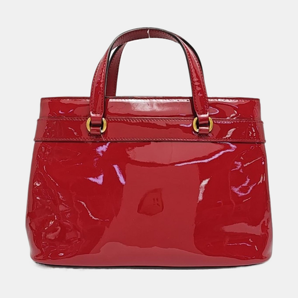 Bright Bit Patent Leather Red