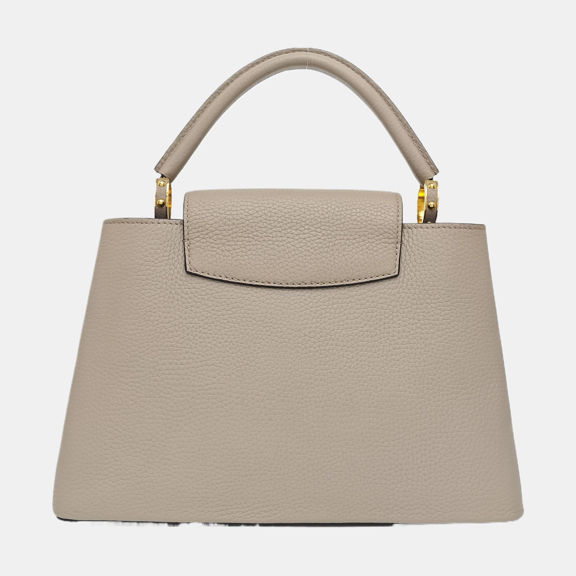 CAPUCINES MM Calfskin Gray