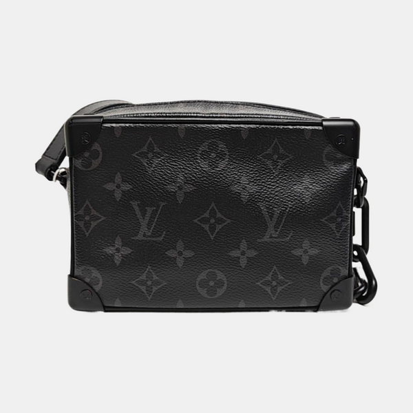 SOFT TRUNK Mini Monogram Coated Canvas Black