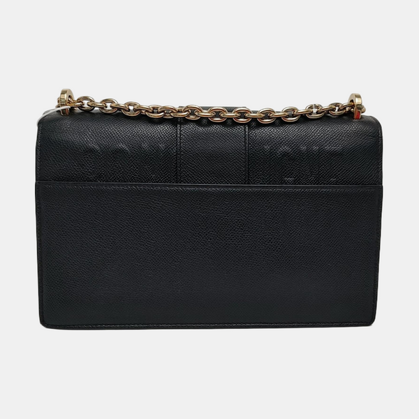30 Montaigne Calfskin Black