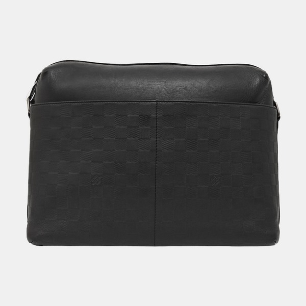 CALYPSO Damier Graphite Calfskin Black