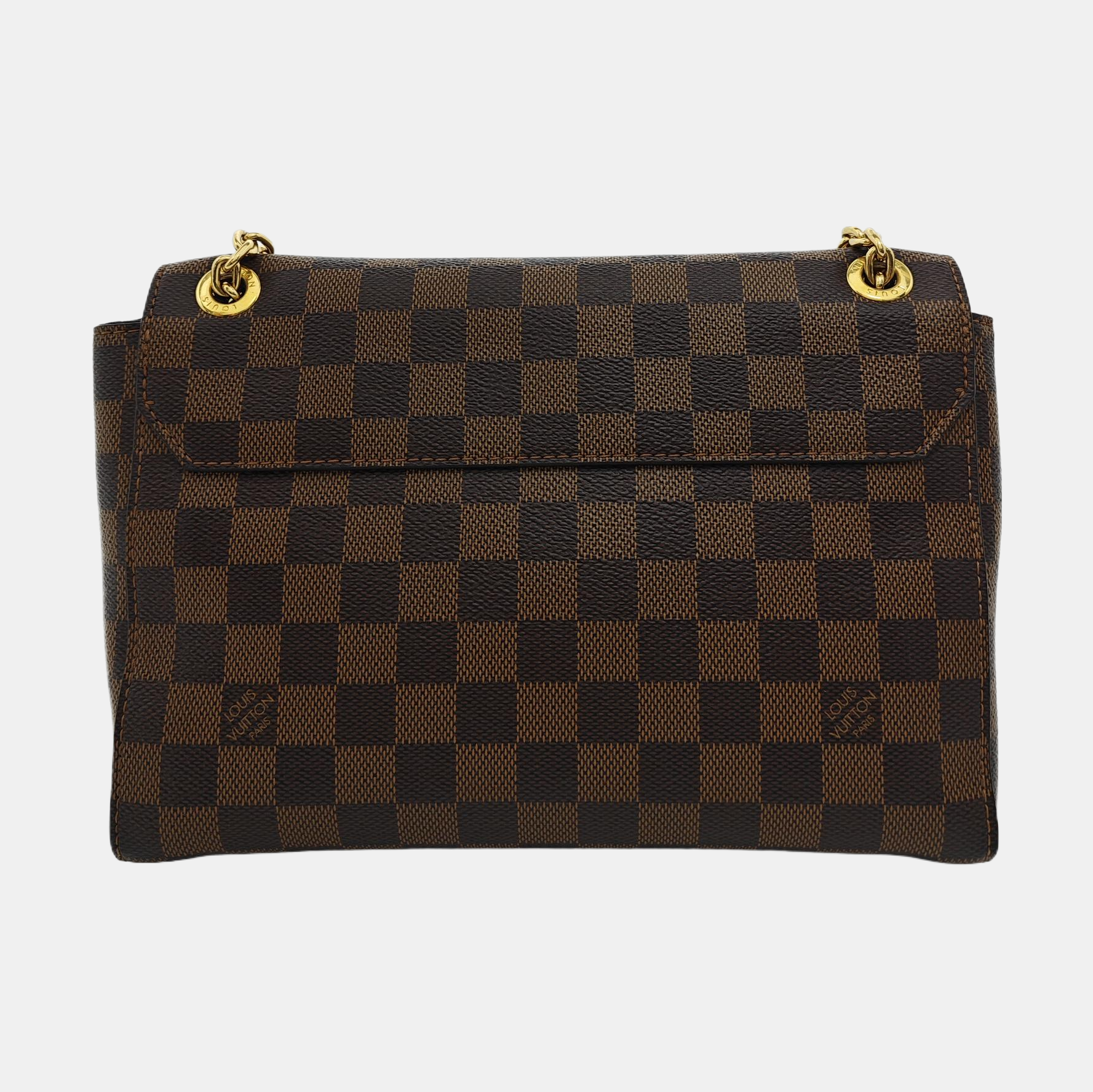 VAVIN PM Damier Ebene Coated Canvas Brown