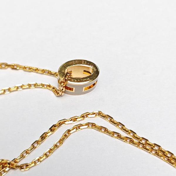 Pop H Metal Gold Necklace