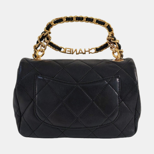 CLASSIC FLAP Mini Quilted Lambskin Black