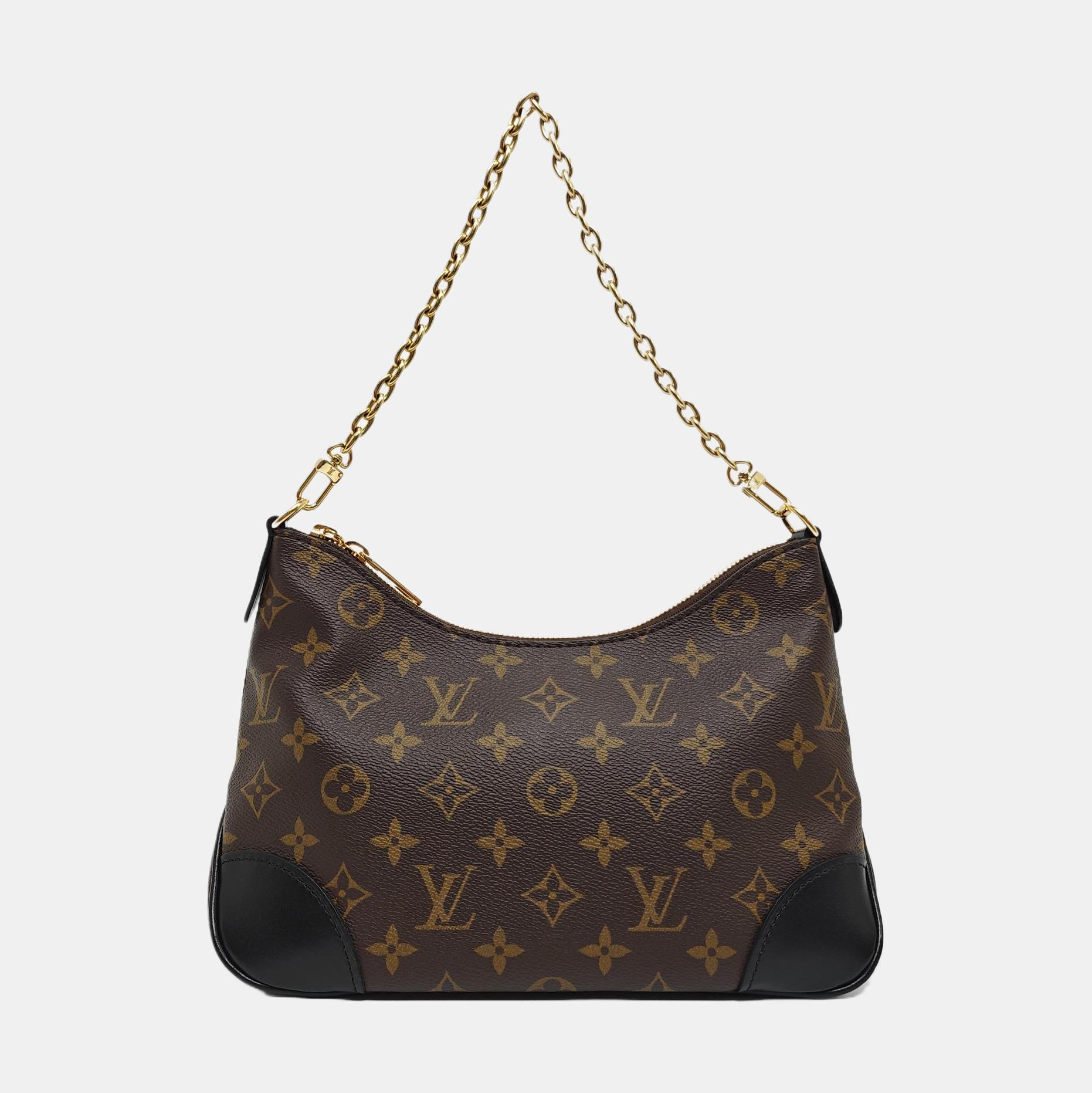 BOULOGNE Monogram Coated Canvas Brown