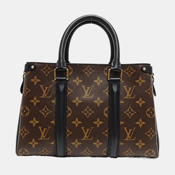 SOUFFLOT BB Monogram Coated Canvas Brown