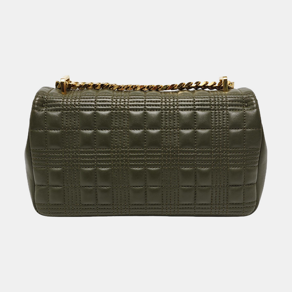 Lola Small Quilted Lambskin Green