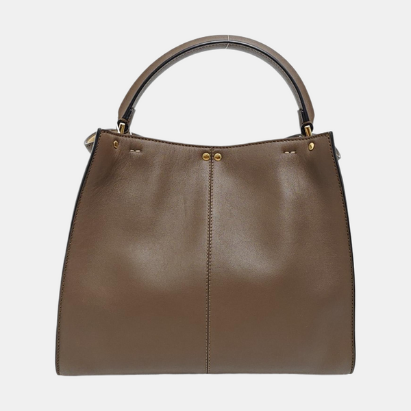 Peekaboo Medium Calfskin Brown