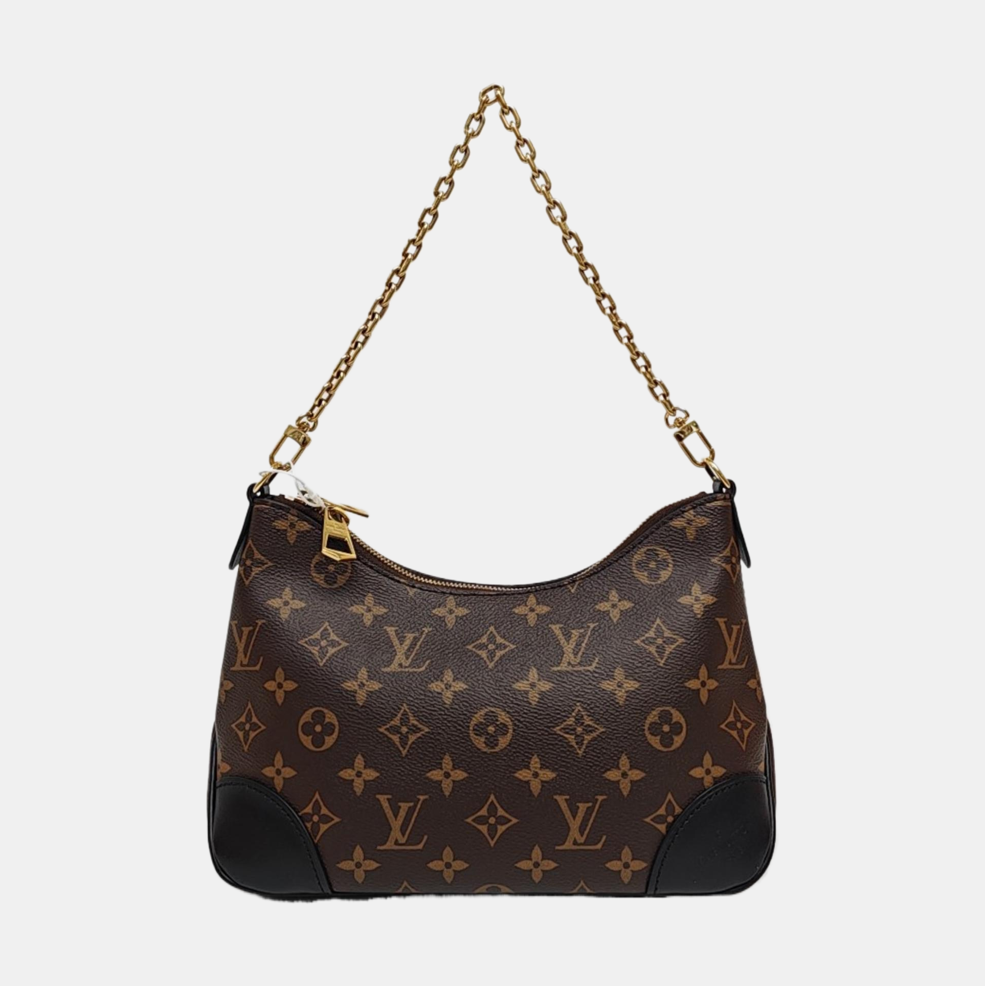 BOULOGNE Monogram Coated Canvas Brown