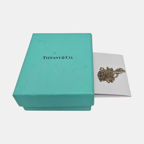 Tiffany Infinity 925 Sterling Silver Necklace