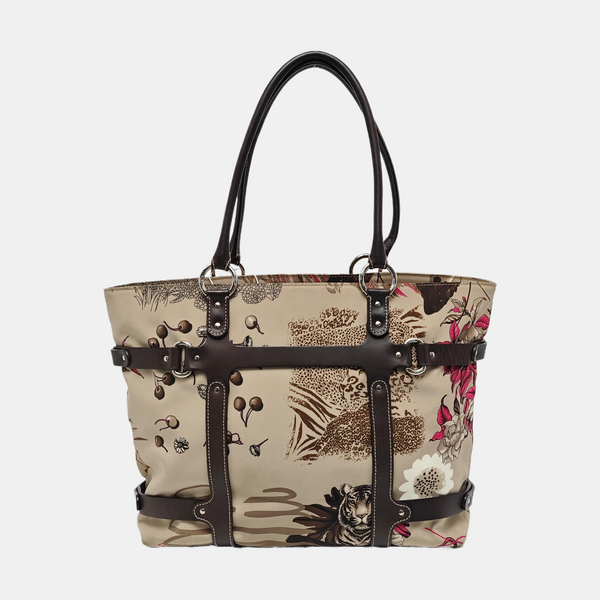 Nylon Tote Bag Gray