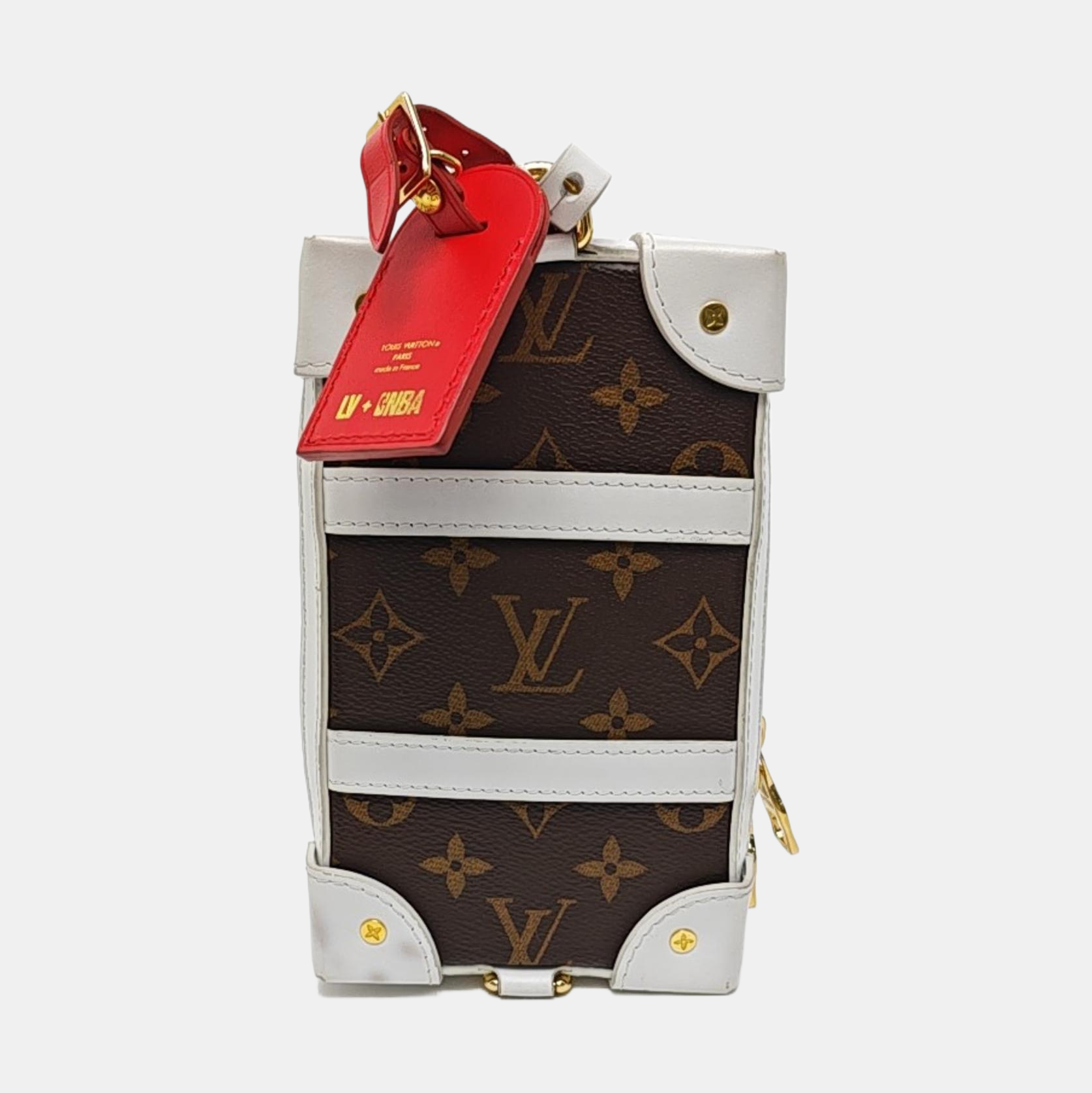 SOFT TRUNK Monogram Coated Canvas Brown
