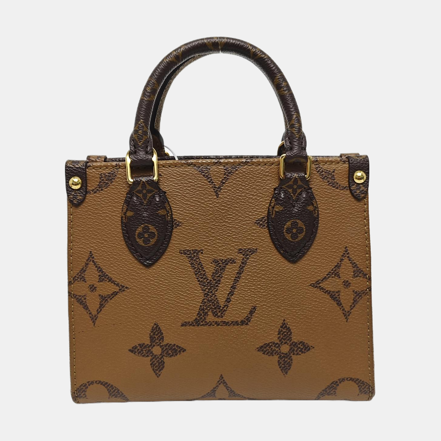 ONTHEGO BB Monogram Coated Canvas Brown