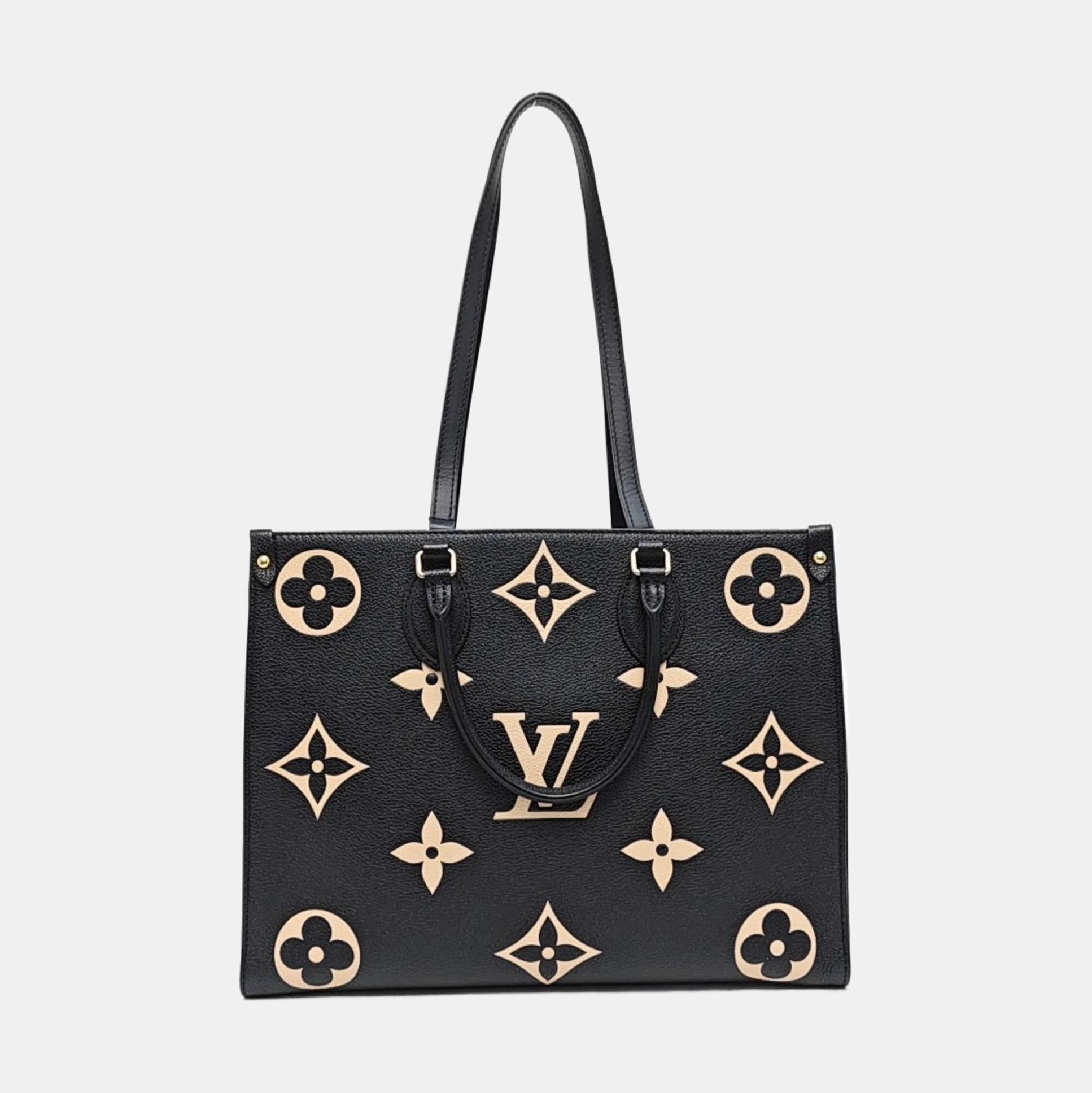 ONTHEGO MM Monogram Calfskin Black