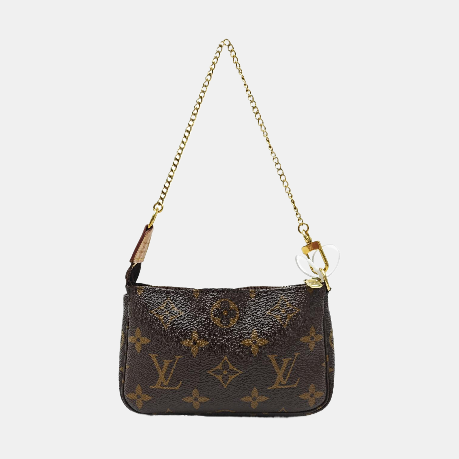 ACCESSOIRES Mini Monogram Coated Canvas Brown