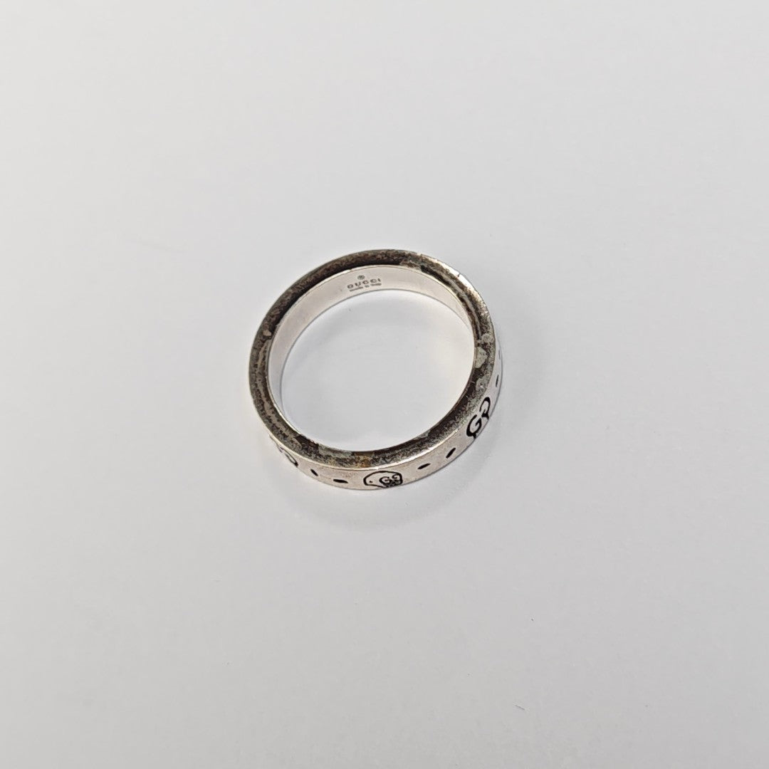 Ghost 925 Sterling Silver Ring EU 55