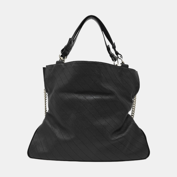 Blondie Medium Quilted Calfskin Black