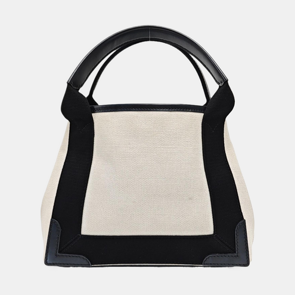 Navy Mini Canvas White