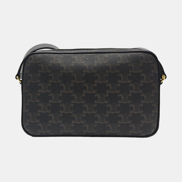 TRIOMPHE Medium Coated Canvas Black