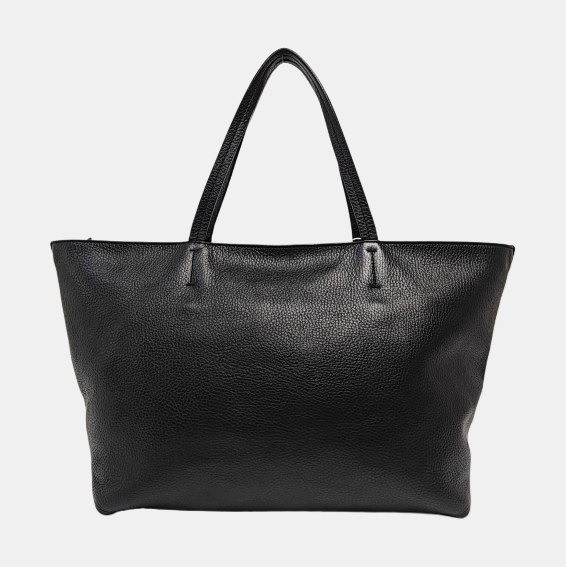 Calfskin Tote Bag Black