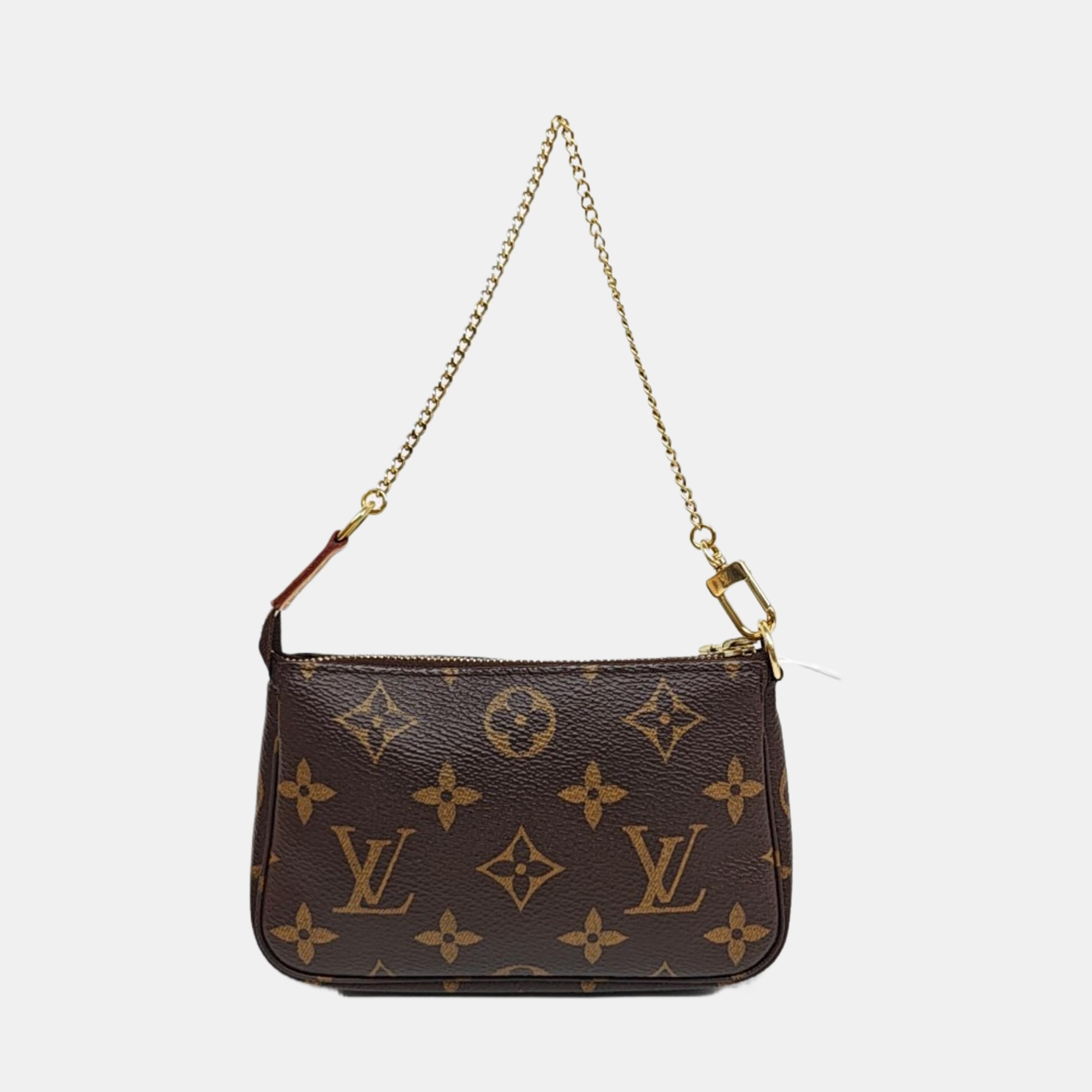 ACCESSOIRES Mini Monogram Coated Canvas Brown