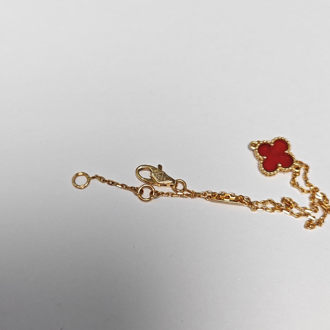 Sweet Alhambra 18k Rose Gold Bracelet