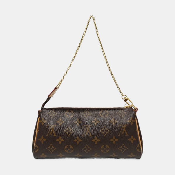 EVA Monogram Coated Canvas Brown