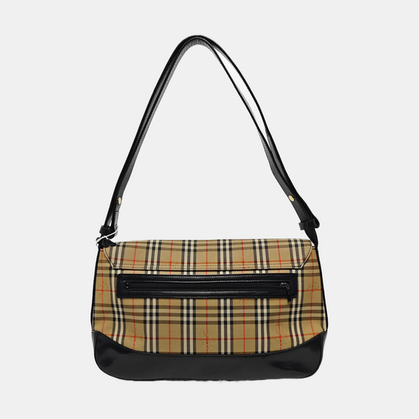 Canvas Shoulder Bag Beige