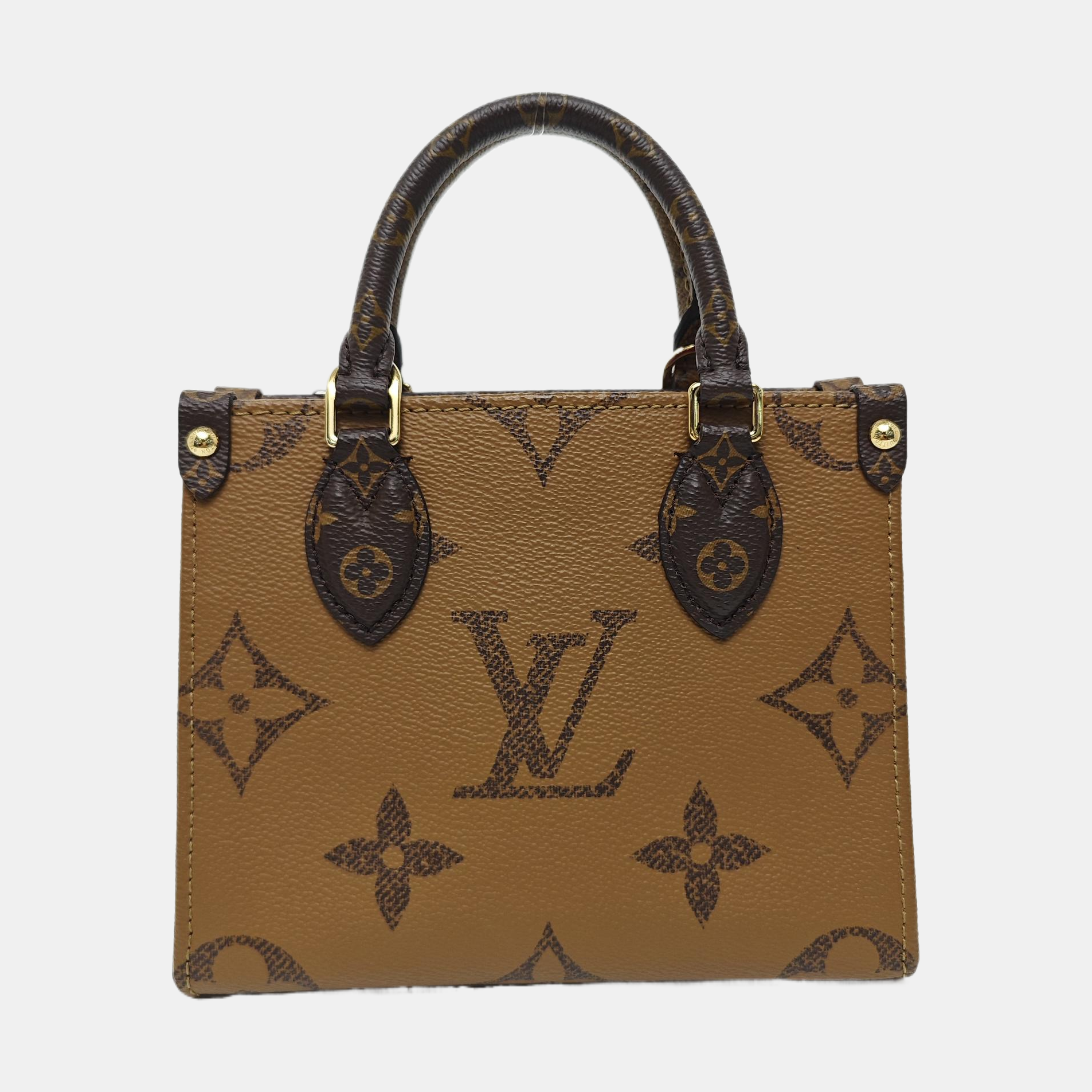 ONTHEGO BB Monogram Coated Canvas Brown