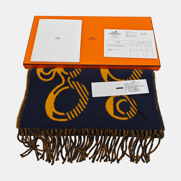 Cashmere Scarf Blue