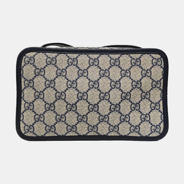GG Supreme Mini Monogram Coated Canvas Beige