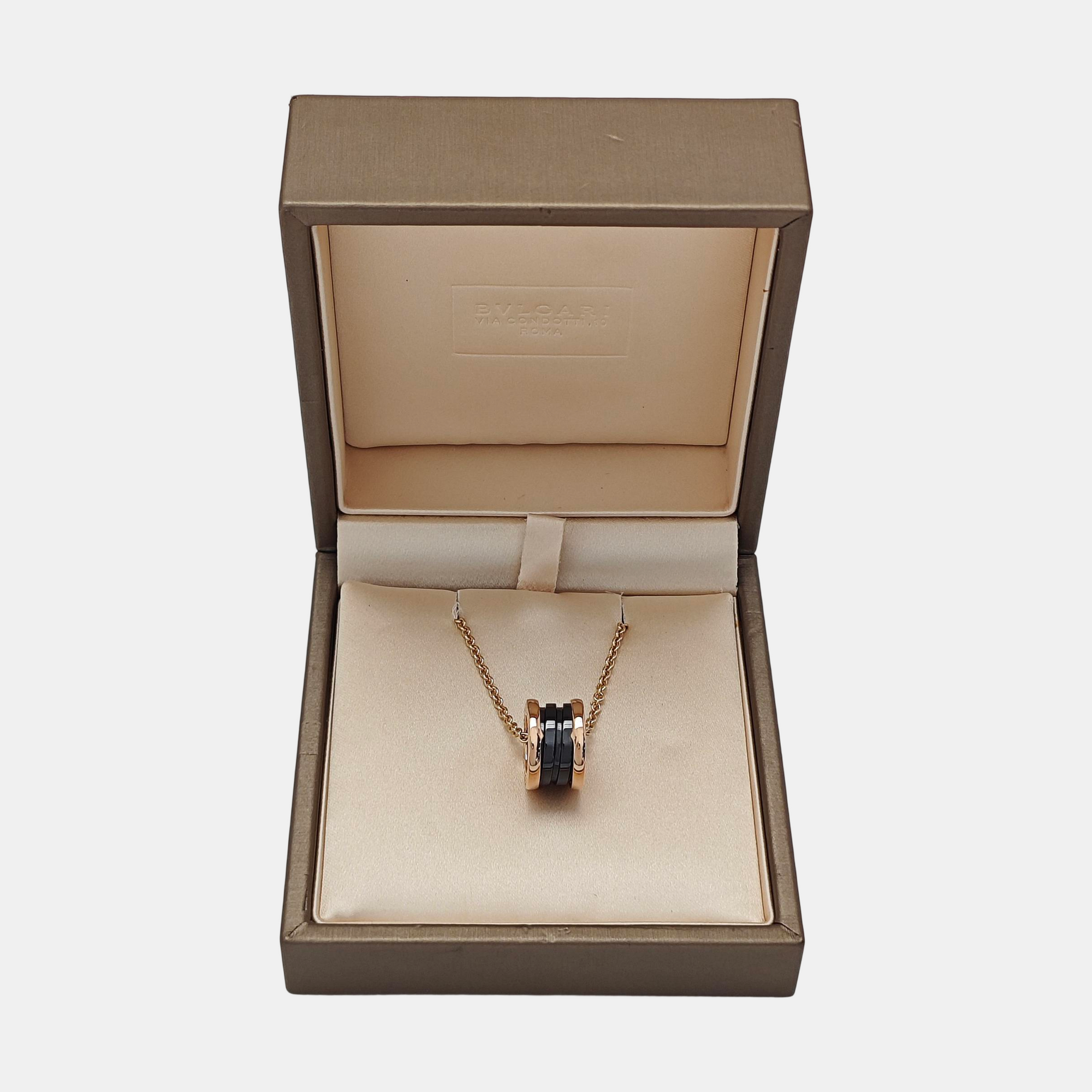 B.ZERO1 18k Rose Gold Necklace