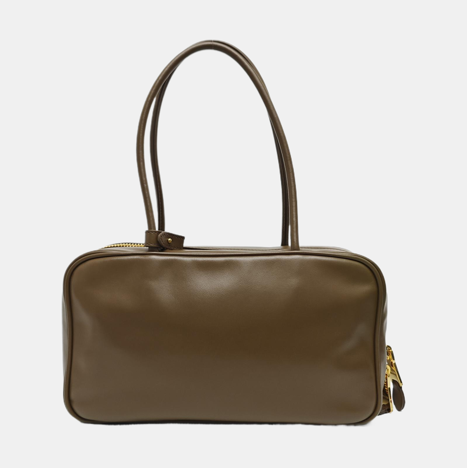 Beau Medium Calfskin Gray