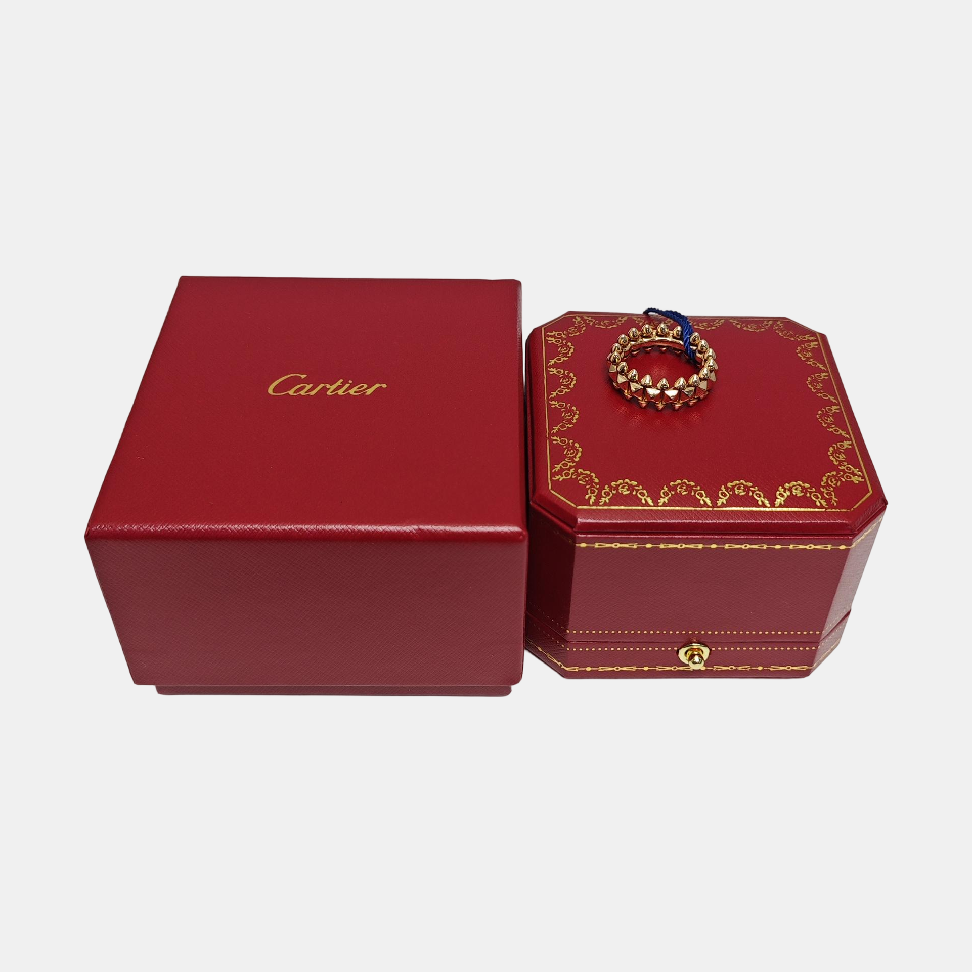 CLASH DE CARTIER 18k Rose Gold Ring EU 54